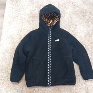 PINK Sherpa fleece Jacket!